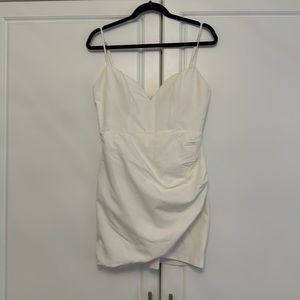Zara White Mini Dress (M)